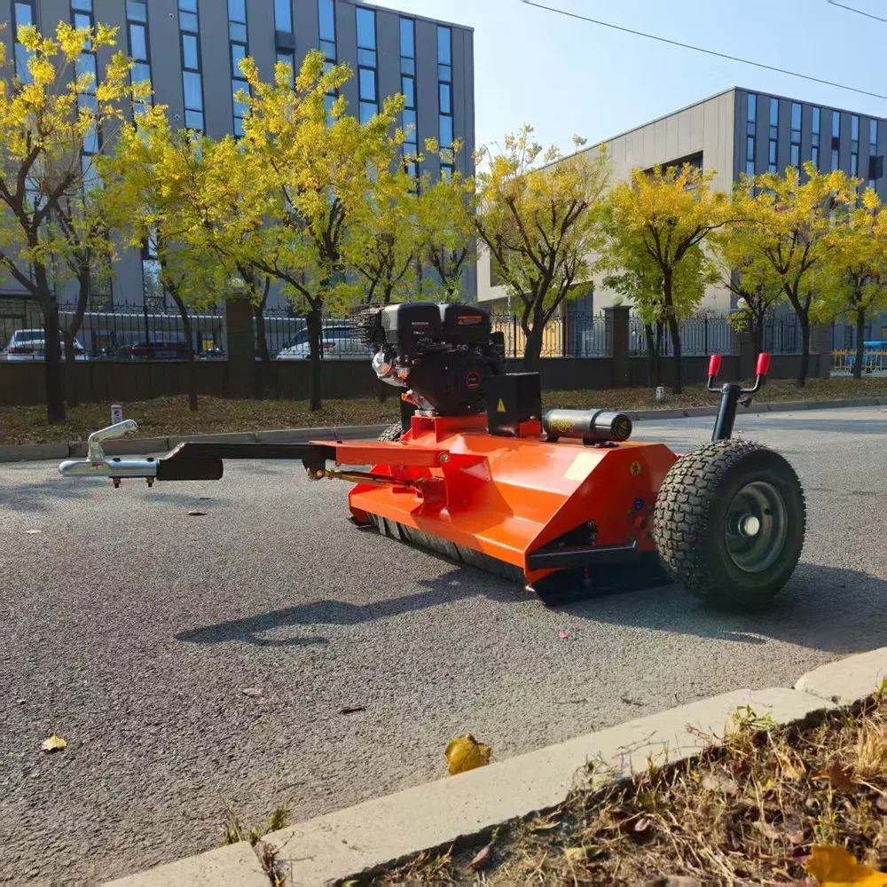 Trailer Mounted Tow 2 Wheels Mini Small 15HP Engine Power Atv Flail Mower For Lawn Grass Cutting
Trailer Mounted Tow 2 Wheels Mini Small 15HP Engine Power Atv Flail Mower For Lawn Grass Cutting