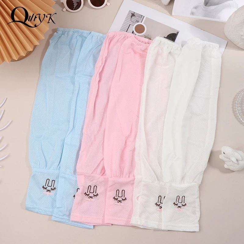 Summer Loose Sunscreen Ice Sleeves Sleeves Cute Cycling Ice Silk Hand Sleeves Arm Guards Driving UV Protection For Women
Summer Loose Sunscreen Ice Sleeves Sleeves Cute Cycling Ice Silk Hand Sleeves Arm Guards Driving UV Protection For Women