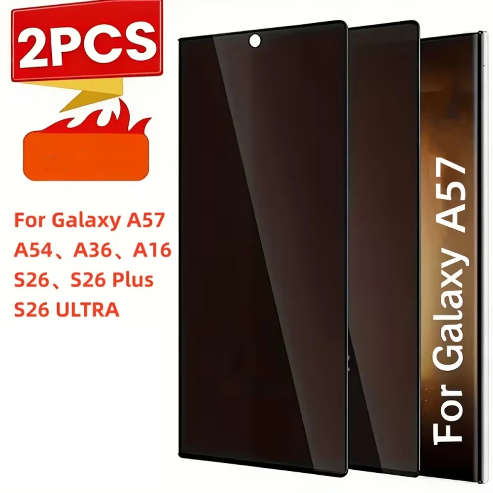 2PCS Privacy Screen Protector For Samsung S26 Ultra S26 Plus S26 S25 Ultra S24 S25 S24 FE S25 Plus S20 FE S23 Tempered Glass
2PCS Privacy Screen Protector For Samsung S26 Ultra S26 Plus S26 S25 Ultra S24 S25 S24 FE S25 Plus S20 FE S23 Tempered Glass
