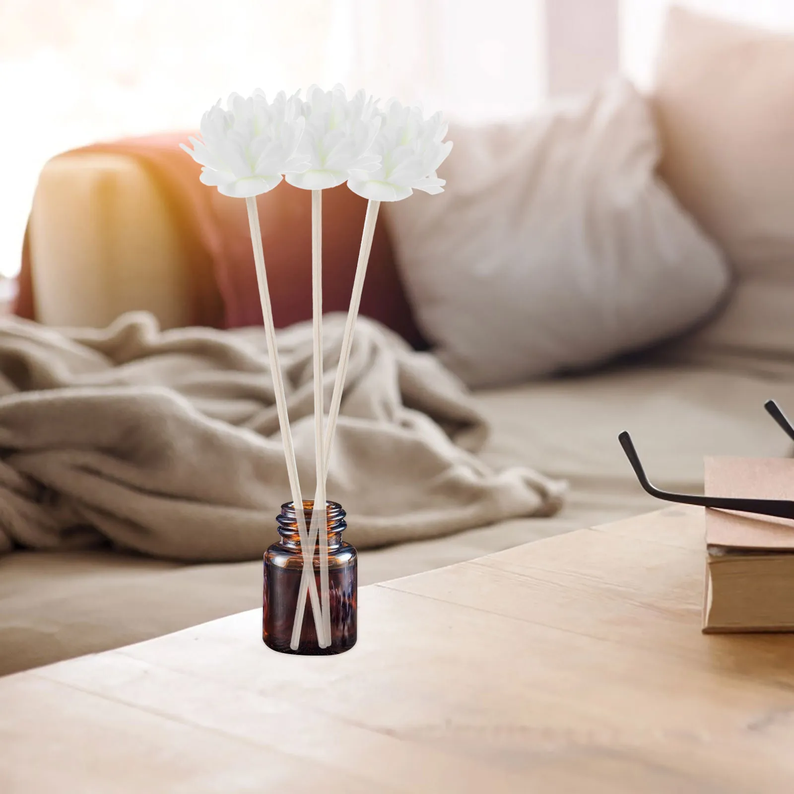 6Pcs Flower Diffuser Sticks Artificial Aromatherapy Rods Essential Oil Diffuser Refill Decorative Aroma Sticks for Room Kitchen
6Pcs Flower Diffuser Sticks Artificial Aromatherapy Rods Essential Oil Diffuser Refill Decorative Aroma Sticks for Room Kitchen