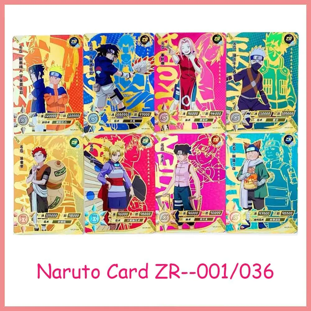 KAYOU Naruto Card ZR Card 001-036 Soldier Chapter Collection Cards Sasuke Kakashi Tsunade Cards Boy Toy Gift
KAYOU Naruto Card ZR Card 001-036 Soldier Chapter Collection Cards Sasuke Kakashi Tsunade Cards Boy Toy Gift