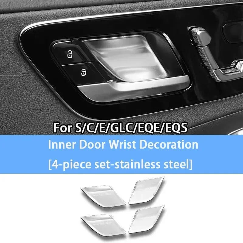For Mercedes-Benz C E S GLC EQE EQS W206 W213 W223 X254 V295 V297 Car Interior Door Bowl Trim Handbrake Button Cover Accessory
For Mercedes-Benz C E S GLC EQE EQS W206 W213 W223 X254 V295 V297 Car Interior Door Bowl Trim Handbrake Button Cover Accessory