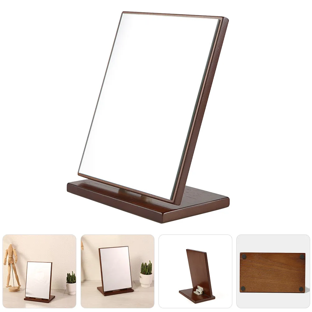 Wooden Makeup Mirror for Women Table Mirror Lightweight Space Saving Design Perfect for Dressing Table Desk Bedroom Office
Wooden Makeup Mirror for Women Table Mirror Lightweight Space Saving Design Perfect for Dressing Table Desk Bedroom Office
