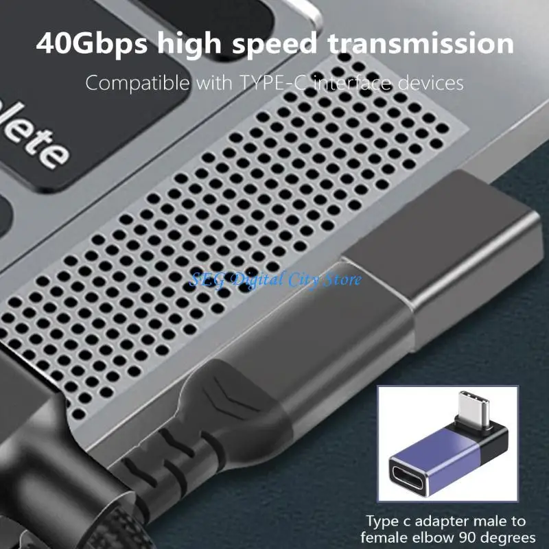 U75B 90 Degree USB C Adapters, Standard TypeC Male to Female Adapters, USB C Male to Female Extenders for Laptops Tablets
U75B 90 Degree USB C Adapters, Standard TypeC Male to Female Adapters, USB C Male to Female Extenders for Laptops Tablets