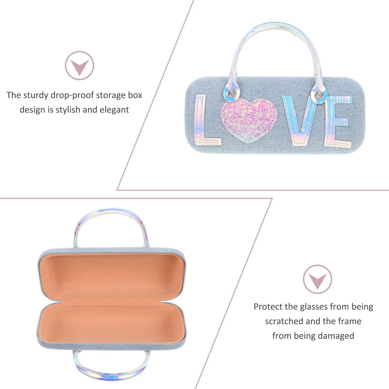 Glasses Case Lightweight Portable Cartoon Pink Sunglasses Holder Toddler Glasses Box Storage Travel Accessories Case
Glasses Case Lightweight Portable Cartoon Pink Sunglasses Holder Toddler Glasses Box Storage Travel Accessories Case