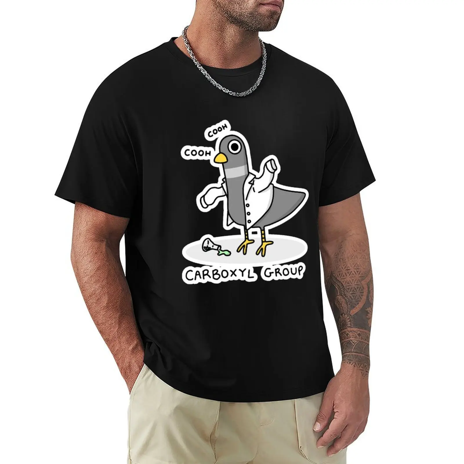Carboxyl group pigeon T-Shirt designer shirts korean fashion Men's clothing
Carboxyl group pigeon T-Shirt designer shirts korean fashion Men's clothing