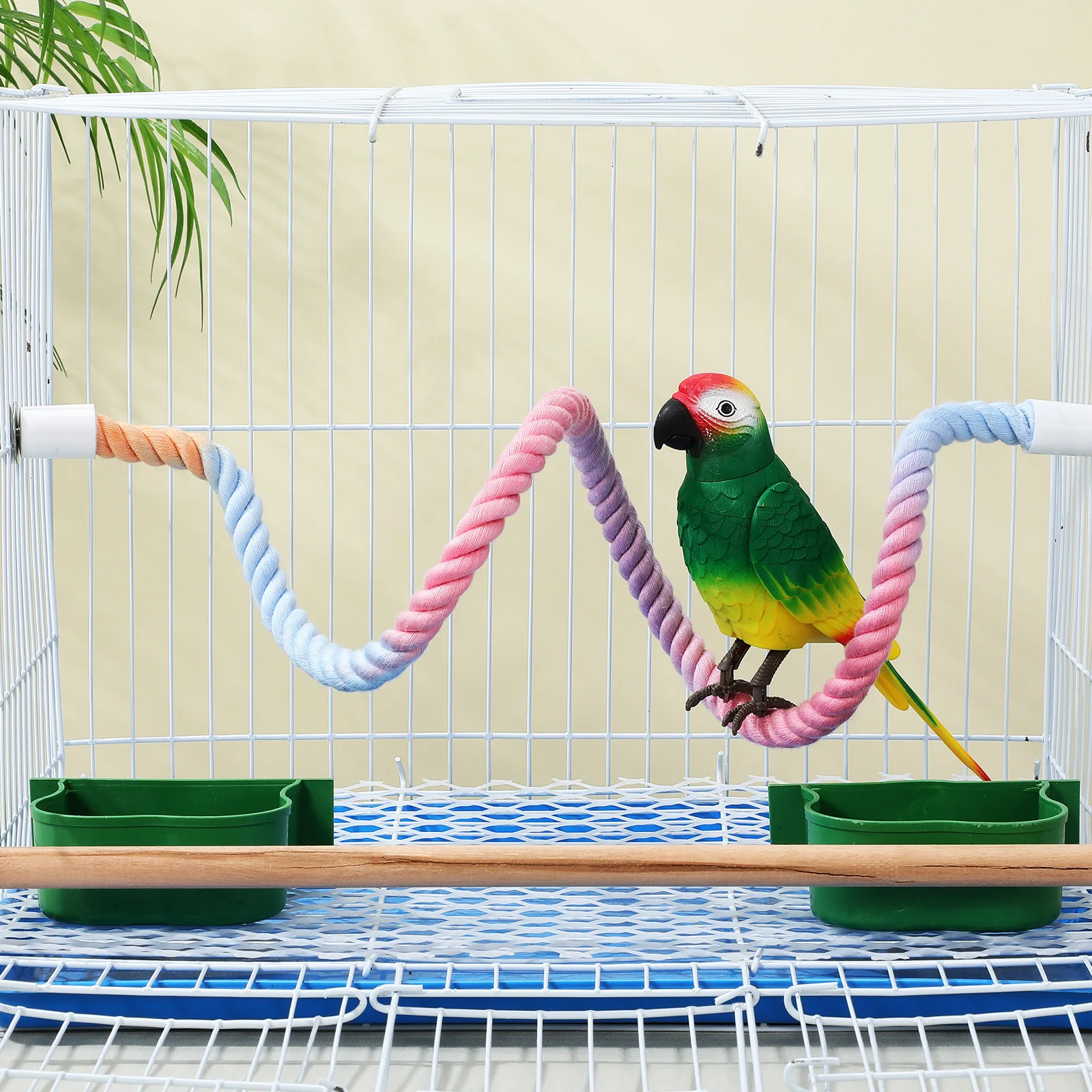3 Pcs Standing Pole Perch Cotton Rope Hanging Climbing Swing Cage Accessories Bird Cage Accessories Pet Bird Supplies
3 Pcs Standing Pole Perch Cotton Rope Hanging Climbing Swing Cage Accessories Bird Cage Accessories Pet Bird Supplies