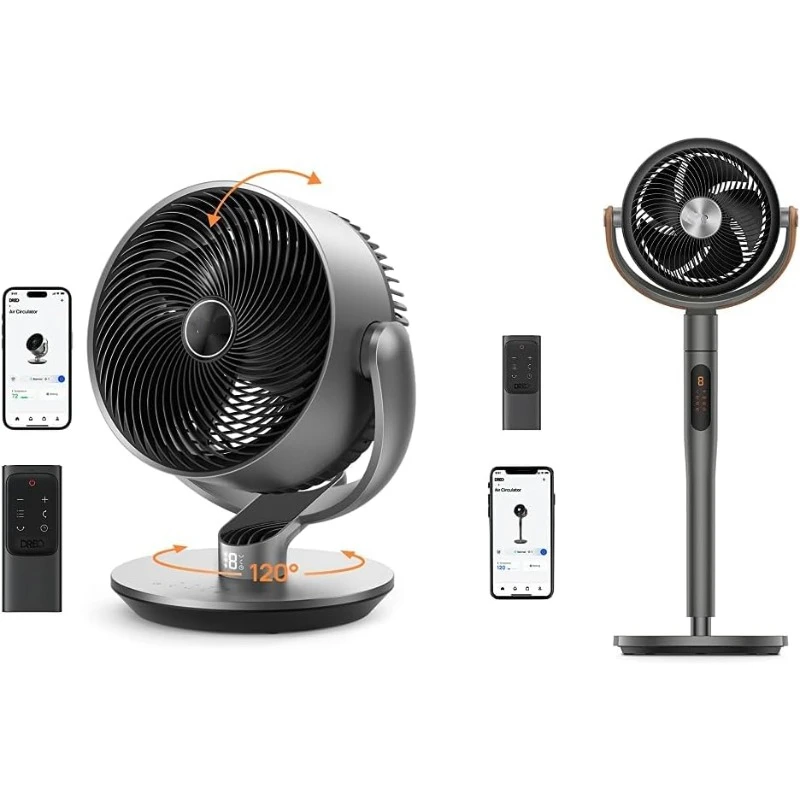Smart Fans for Bedroom with Remote Control (DR-HAF004S) Pedestal Fan with Remote (PolyFan 513S)
Smart Fans for Bedroom with Remote Control (DR-HAF004S) Pedestal Fan with Remote (PolyFan 513S)