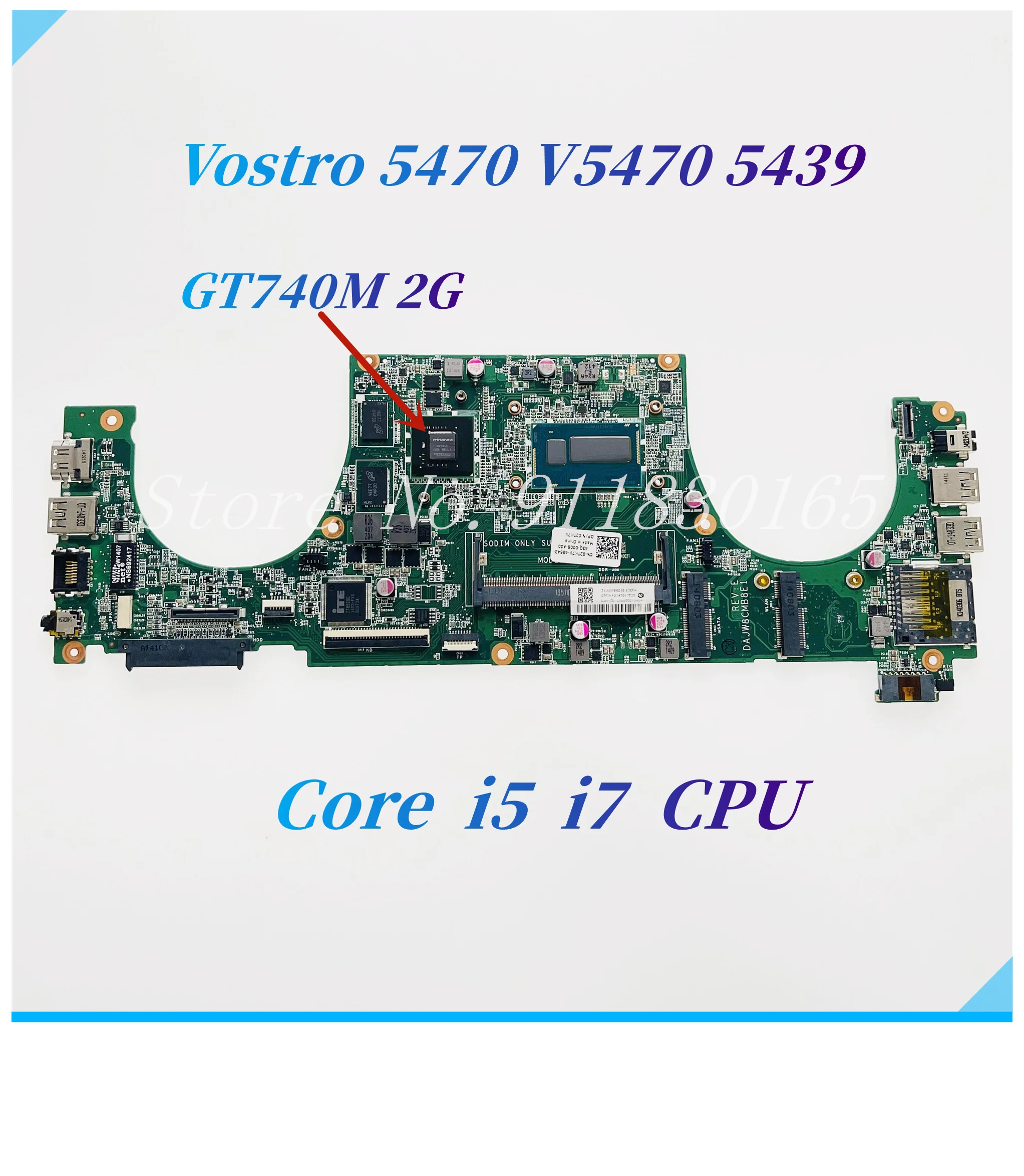 CN-02TK7V DAJW8CMB8E1 для DELL Vostro 14 5470 V5470 5439 материнская плата для ноутбука с процессором i5 i7-4-й GT740M 2G GPU DDR3L материнская плата
CN-02TK7V DAJW8CMB8E1 для DELL Vostro 14 5470 V5470 5439 материнская плата для ноутбука с процессором i5 i7-4-й GT740M 2G GPU DDR3L материнская плата