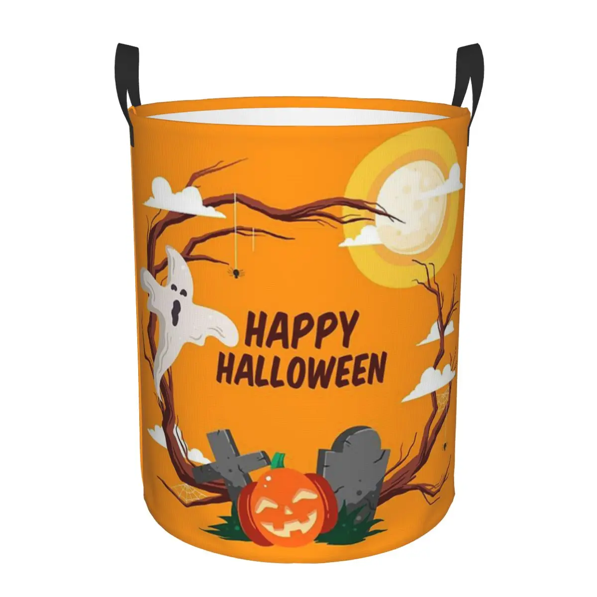 Ghost Pumpkin Halloween Foldable Laundry Baskets Dirty Clothes Home Organizer Large Waterproof Bag For Home Kids
Ghost Pumpkin Halloween Foldable Laundry Baskets Dirty Clothes Home Organizer Large Waterproof Bag For Home Kids