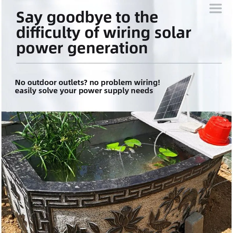 Battery Solar Aquarium Air Pump Outdoor Pond Fishing Bubbler Fish Tank Oxygen Generator Aerator with Air Stone Aqurium Accessory
Battery Solar Aquarium Air Pump Outdoor Pond Fishing Bubbler Fish Tank Oxygen Generator Aerator with Air Stone Aqurium Accessory