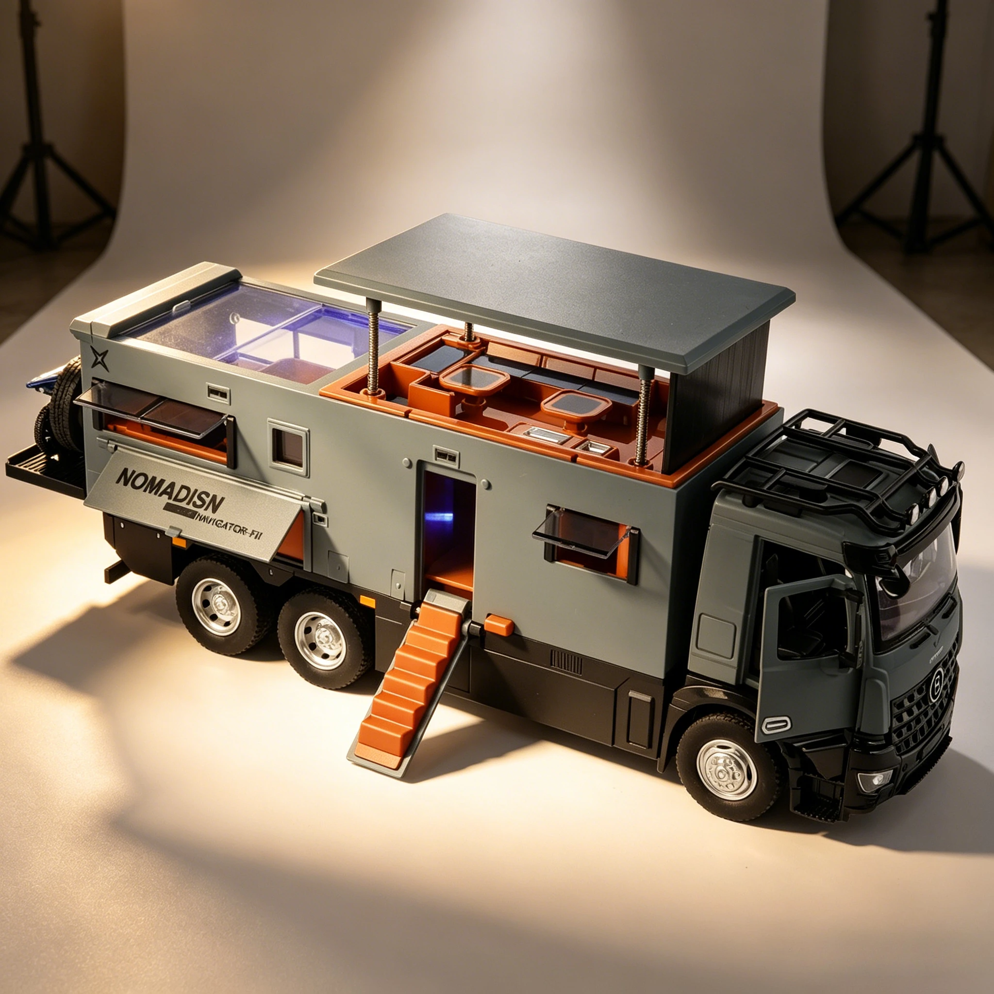 1:18 Nomadism Off-road RV Cars Models Toys Wheel Pull Back Vehicle Rubber Tires Light Music Motor Home Boys Decoration Gift
1:18 Nomadism Off-road RV Cars Models Toys Wheel Pull Back Vehicle Rubber Tires Light Music Motor Home Boys Decoration Gift