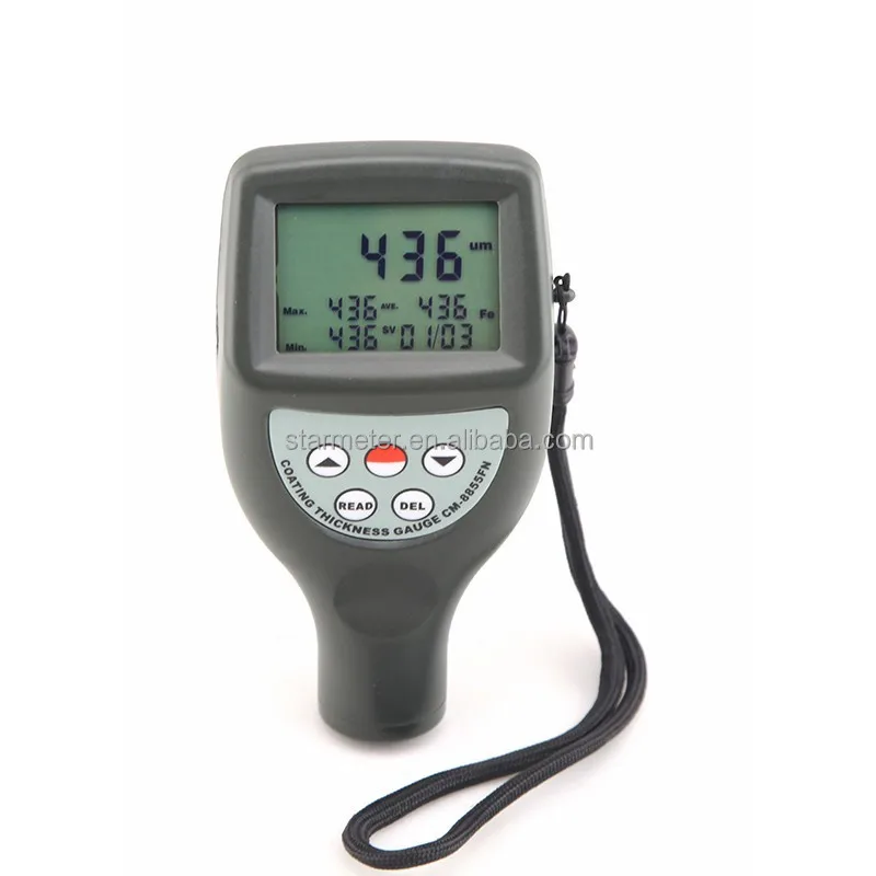 CM8855 Coating Thickness Gauge Meter Statistical Type Portable
CM8855 Coating Thickness Gauge Meter Statistical Type Portable