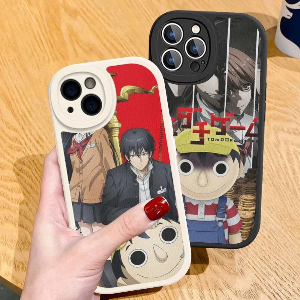 Anime Friend Game Tomodachi Phone Case Hard Leather For iPhone 14 13 12 Mini 11 14 Pro Max Xs X Xr 7 8 Plus Fundas
Anime Friend Game Tomodachi Phone Case Hard Leather For iPhone 14 13 12 Mini 11 14 Pro Max Xs X Xr 7 8 Plus Fundas