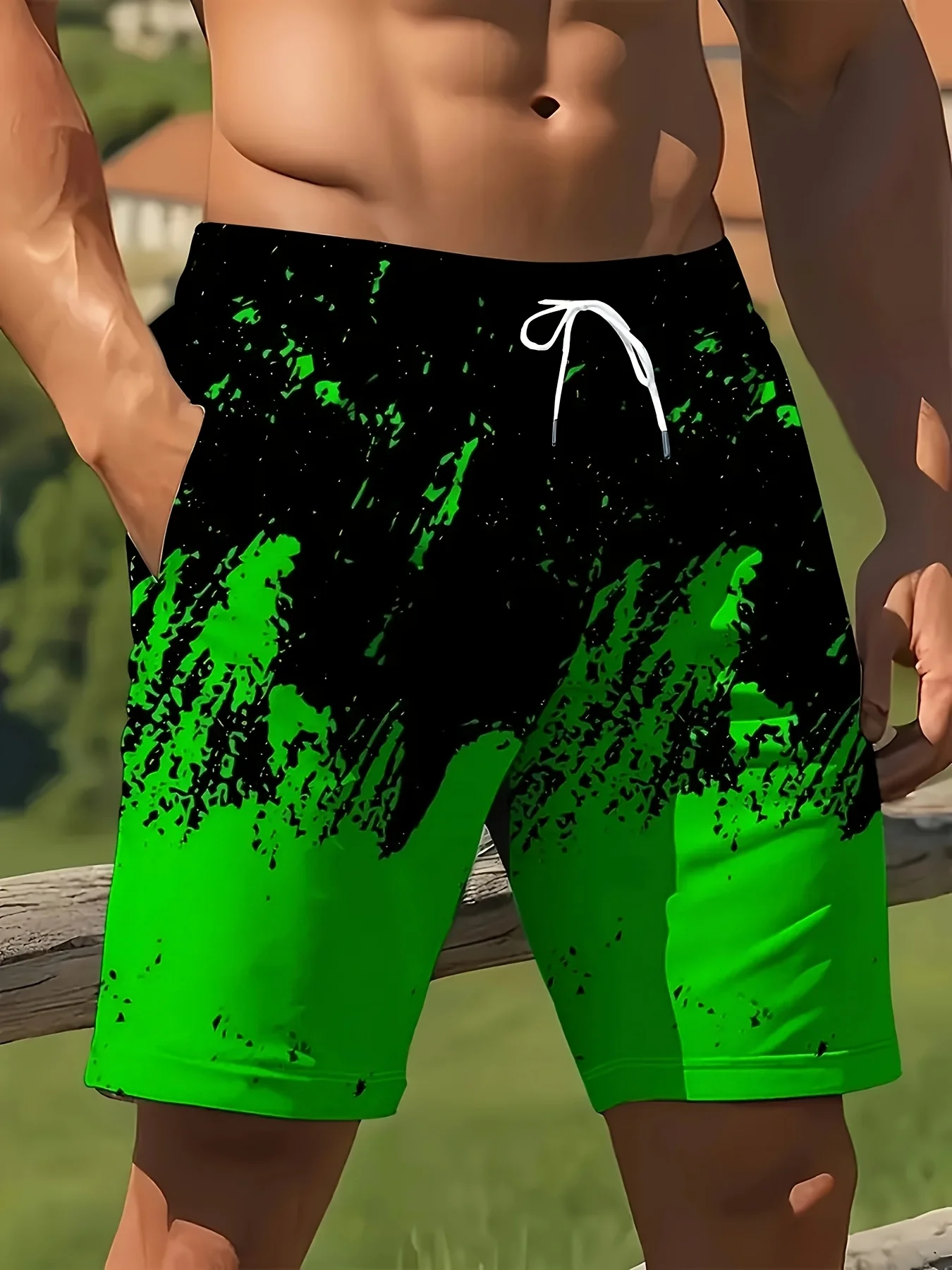 2026 High End Men's 3D Ink Color Printed Swimming Trunks, Quick Drying Beach Pants, Casual and Fashionable Streetwear Swimsuits
2026 High End Men's 3D Ink Color Printed Swimming Trunks, Quick Drying Beach Pants, Casual and Fashionable Streetwear Swimsuits
