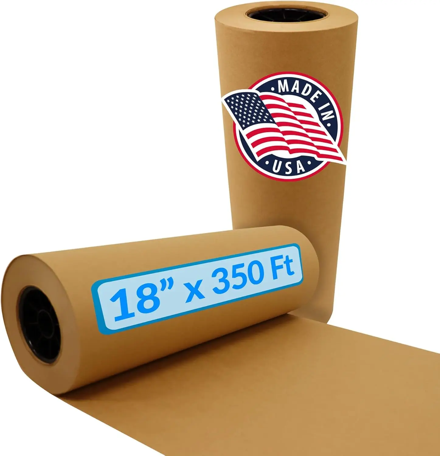 Made in USA | Bulk Value 18" x 350 ft (4200 inches) Brown Butcher Paper Roll | Food Grade Kraft Paper for BBQ | Smoki
Made in USA | Bulk Value 18" x 350 ft (4200 inches) Brown Butcher Paper Roll | Food Grade Kraft Paper for BBQ | Smoki