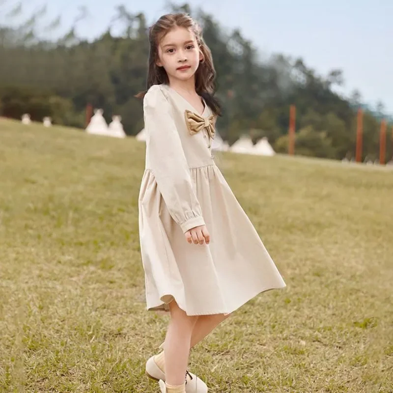 Girls' 2025 AW New Long Sleeve Corduroy Stylish Korean-Style Princess Dress for 4-12Y
Girls' 2025 AW New Long Sleeve Corduroy Stylish Korean-Style Princess Dress for 4-12Y