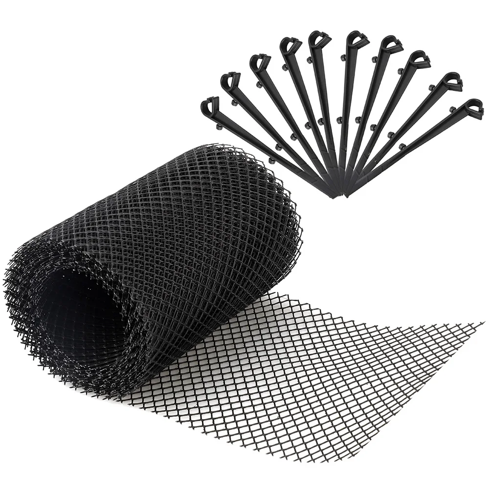 15cm Wide 6M Long Gutter Guard Mesh Screen Roll Anti-blocking Strainer Black Color 10 Stakes Plant Cage
15cm Wide 6M Long Gutter Guard Mesh Screen Roll Anti-blocking Strainer Black Color 10 Stakes Plant Cage