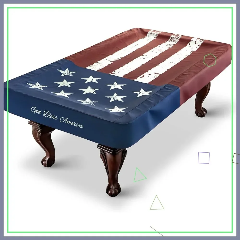 Red & Blue Waterproof Heavy Leatherette Pool Table Cover For Indoor/Outdoor, Fits 7/8/9 Ft Tables
Red & Blue Waterproof Heavy Leatherette Pool Table Cover For Indoor/Outdoor, Fits 7/8/9 Ft Tables