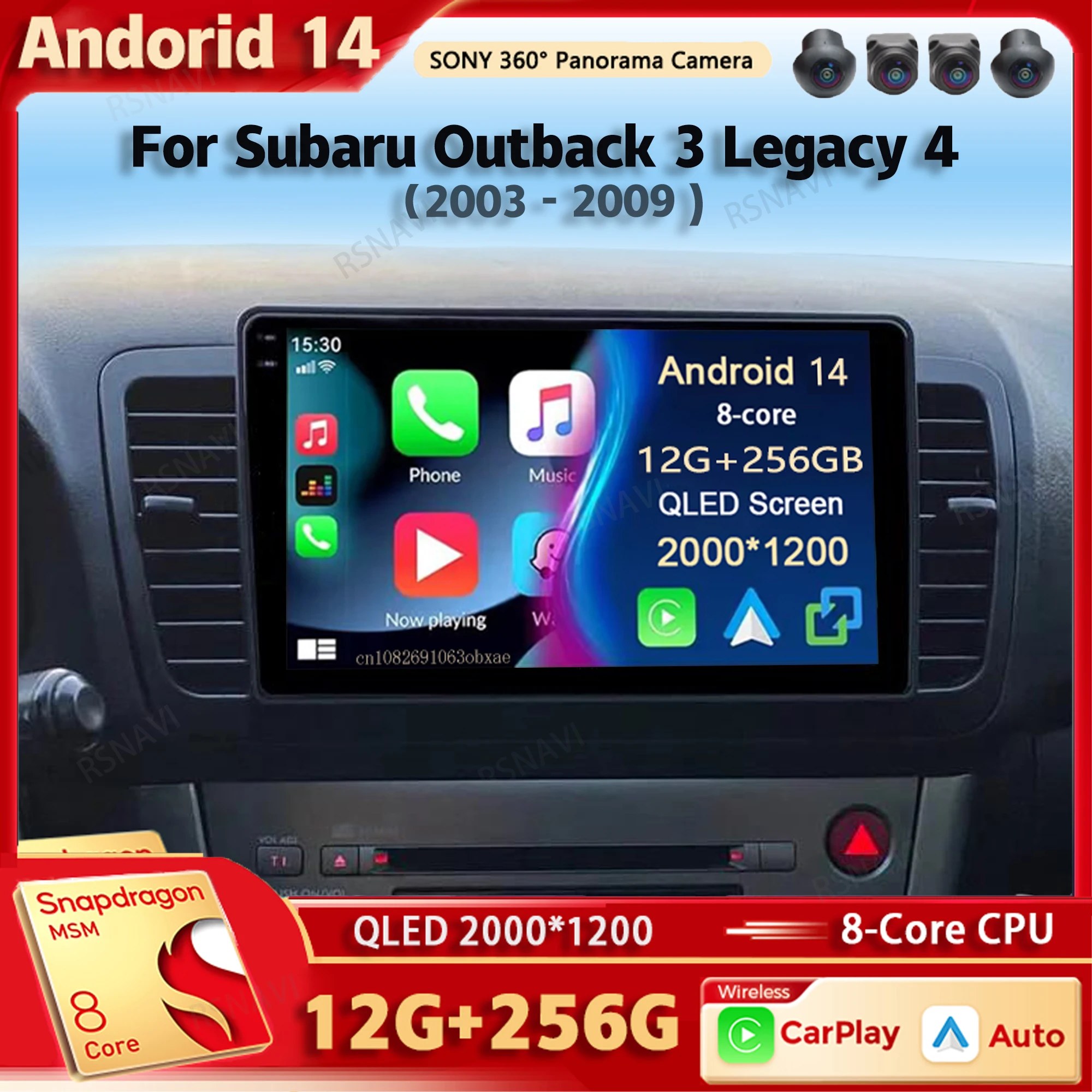 Android 14 Car Radio Multimedia Player For Subaru Outback 3 Legacy 4 2003-2009 Auto Carplay Car Stereo wifi+4G Ai voice 2 Din BT
Android 14 Car Radio Multimedia Player For Subaru Outback 3 Legacy 4 2003-2009 Auto Carplay Car Stereo wifi+4G Ai voice 2 Din BT