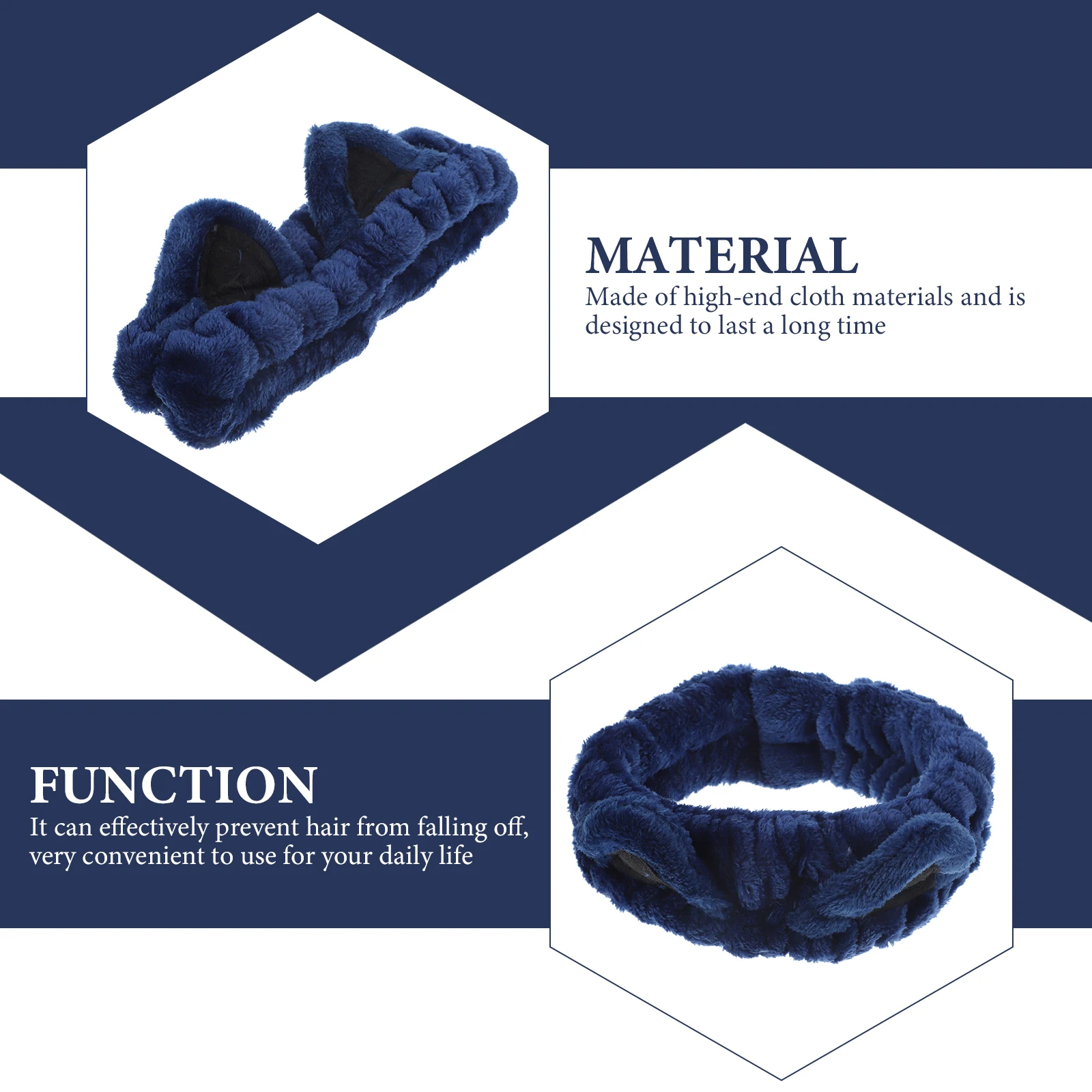 Cute Cat Ear Headbands Elastic Face Washing Headband For Women Skin Care Makeup Bath Shower Headbands Comfortable Household
Cute Cat Ear Headbands Elastic Face Washing Headband For Women Skin Care Makeup Bath Shower Headbands Comfortable Household