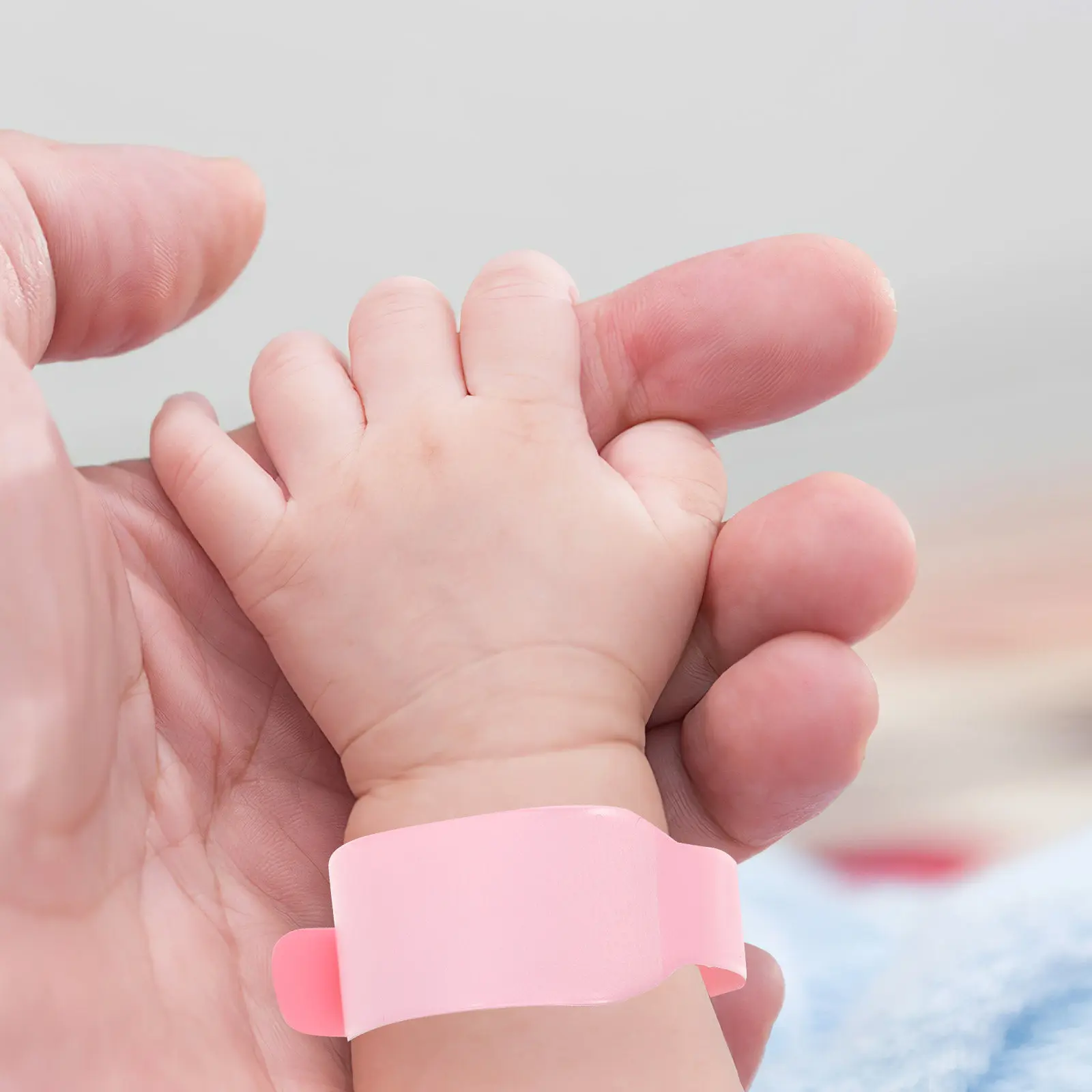 100Pcs Newborn Hospital Id Wristbands Disposable PVC Waterproof Identification Bands Writable Soft Comfortable Patient
100Pcs Newborn Hospital Id Wristbands Disposable PVC Waterproof Identification Bands Writable Soft Comfortable Patient