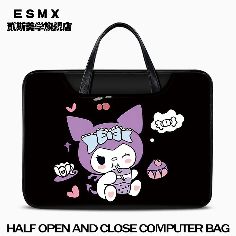 Sanrio Kuromi Stitch Laptop Bag Cute Large Capacity Tablet Organizer Cartoon Handbag Laptop Case 15in 13in 14in 16in Anime Gift
Sanrio Kuromi Stitch Laptop Bag Cute Large Capacity Tablet Organizer Cartoon Handbag Laptop Case 15in 13in 14in 16in Anime Gift