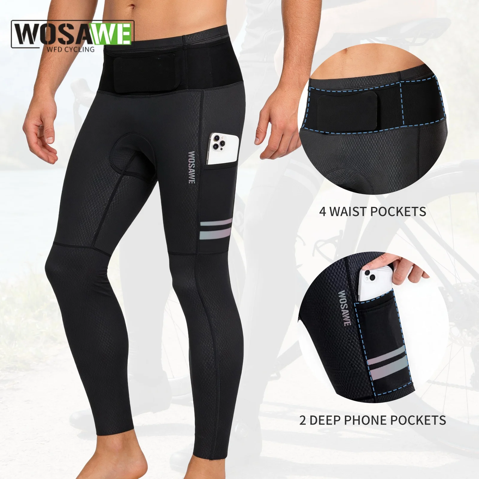 Велосипедные брюки WOSAWE с карманами, летние, быстросохнущие, дышащие, для активного отдыха, мужские велосипедные штаны
Велосипедные брюки WOSAWE с карманами, летние, быстросохнущие, дышащие, для активного отдыха, мужские велосипедные штаны