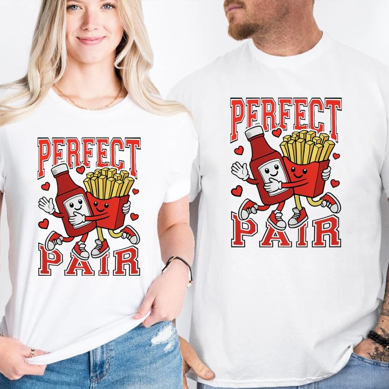 Couple Valentine Shirts Couple Tshirts Girlfriend Boyfriend Matching Clothes Kawaii Graphic Tops Summer
Couple Valentine Shirts Couple Tshirts Girlfriend Boyfriend Matching Clothes Kawaii Graphic Tops Summer