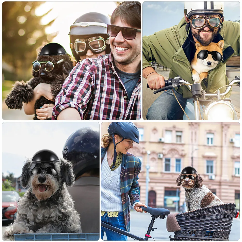 1 set Dog Glasses Kit Abs Lightweight Durable Pet Head Protection For Small Dogs Adjustable Safety Hat
1 set Dog Glasses Kit Abs Lightweight Durable Pet Head Protection For Small Dogs Adjustable Safety Hat