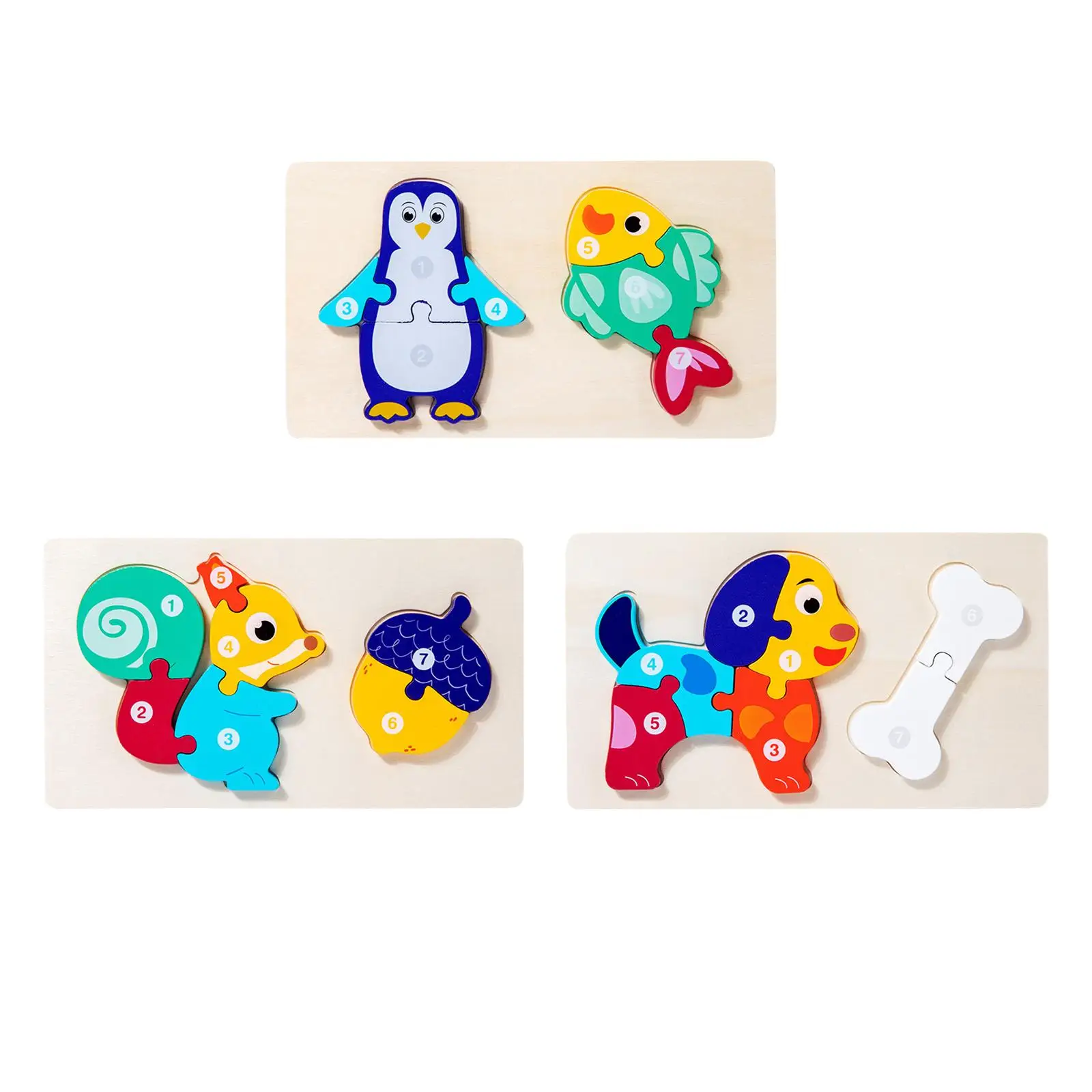 Wooden Matching Jigsaw Puzzle Preschool Learning Colors and Shapes Cognition for Baby Toddlers Age 4+ Years Old Girls Boys
Wooden Matching Jigsaw Puzzle Preschool Learning Colors and Shapes Cognition for Baby Toddlers Age 4+ Years Old Girls Boys