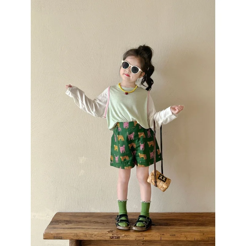 Girls5Pants2024Summer New Children Outerwear Shorts Children2-7Year-Old Casual Pants Children's Pants
Girls5Pants2024Summer New Children Outerwear Shorts Children2-7Year-Old Casual Pants Children's Pants