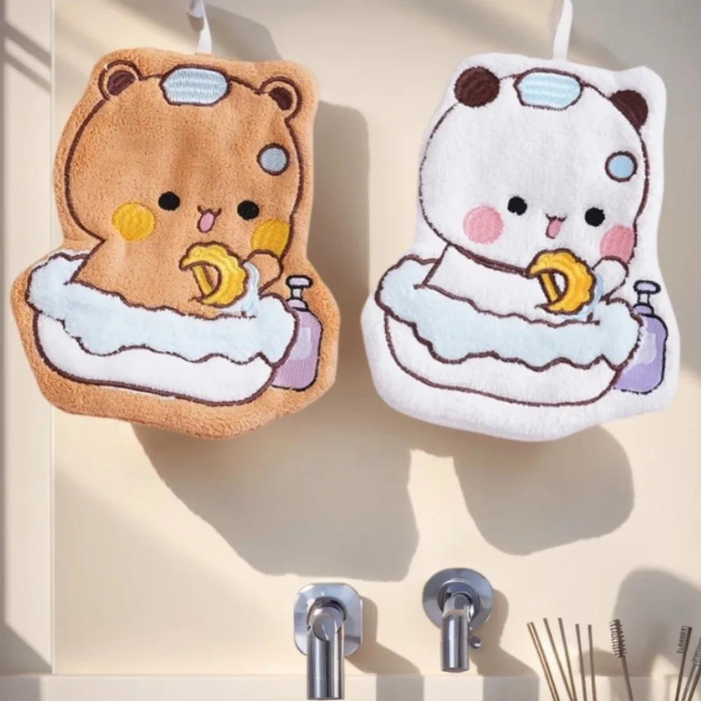 New Kawaii Cartoon Hand Towel Bubu Dudu Thick Absorbent Wipe Cloth Hanging Towel Double Layer Kitchen Cleaning Rag
New Kawaii Cartoon Hand Towel Bubu Dudu Thick Absorbent Wipe Cloth Hanging Towel Double Layer Kitchen Cleaning Rag