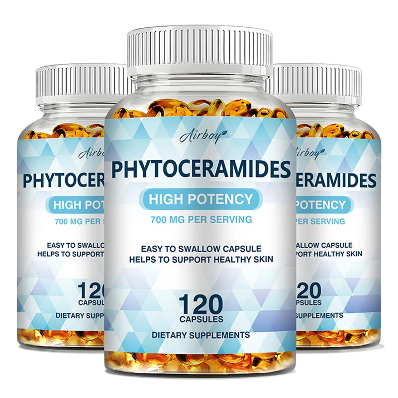 Phytoceramides Capsules - Skin Moisturizing, Repairing, Reducing Wrinkles and Fine Lines, Restoring Skin Radiance, Anti-aging
Phytoceramides Capsules - Skin Moisturizing, Repairing, Reducing Wrinkles and Fine Lines, Restoring Skin Radiance, Anti-aging