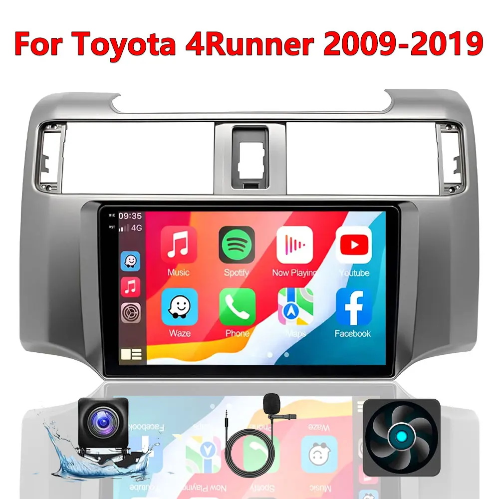 Car Stereo Upgrade for Toyota 4Runner 2009-2019, Android 15 Car Radio Stereo Screen Compatible with Apple CarPlay Android Auto,
Car Stereo Upgrade for Toyota 4Runner 2009-2019, Android 15 Car Radio Stereo Screen Compatible with Apple CarPlay Android Auto,