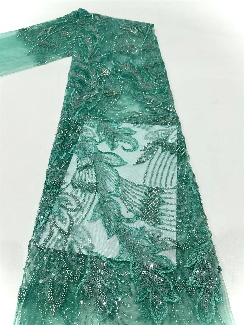 sale African Lace Fabric French Tulle Groom Lace Fabric 2024 High Quality Nigerian Embroidered Sequins Lace For Wedding Dress
sale African Lace Fabric French Tulle Groom Lace Fabric 2024 High Quality Nigerian Embroidered Sequins Lace For Wedding Dress