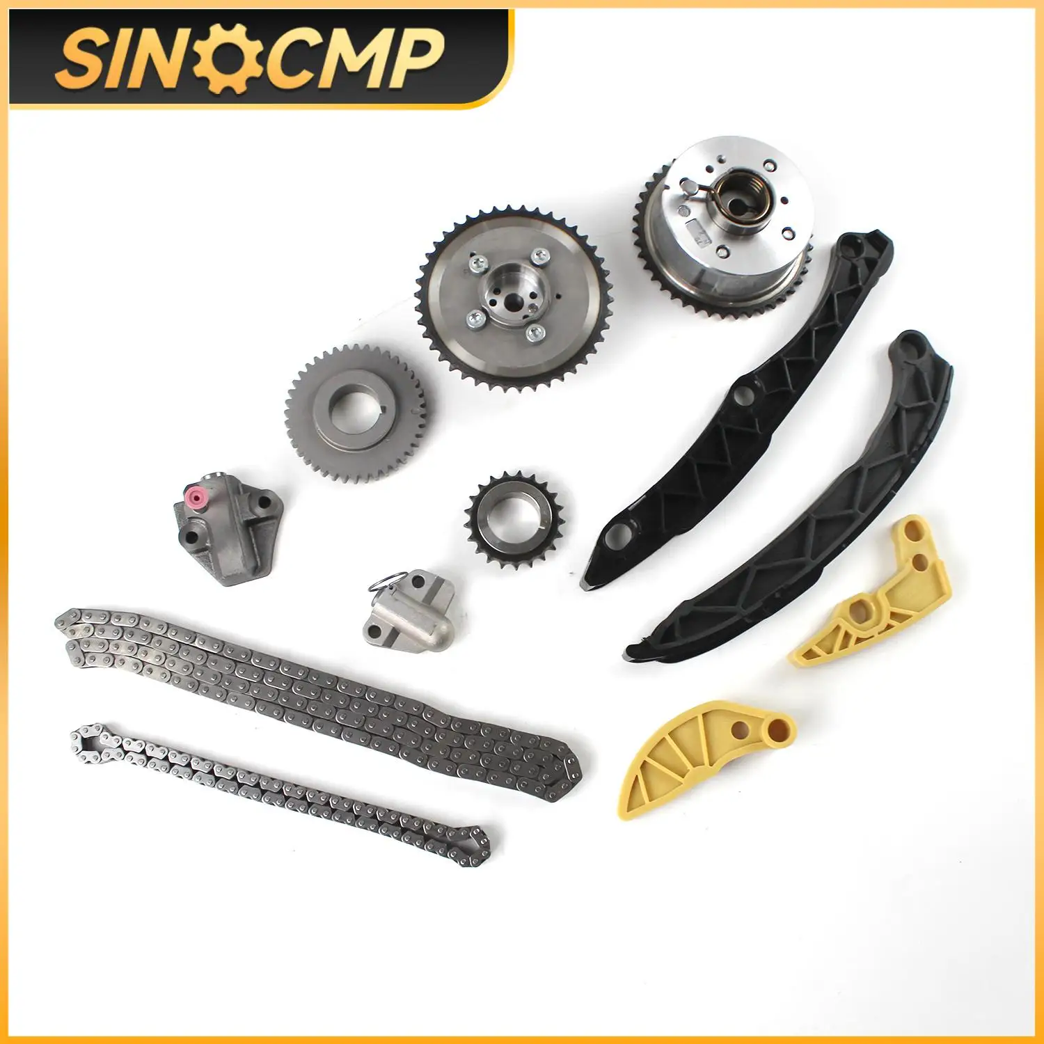 Timing Chain Kit Camshaft VVT Gear For KIA Sorento Optima Sportage 2.4 2.0 G4KJ Automotive Professional Parts
Timing Chain Kit Camshaft VVT Gear For KIA Sorento Optima Sportage 2.4 2.0 G4KJ Automotive Professional Parts