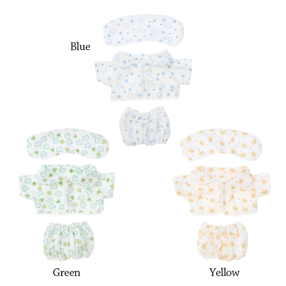 20cm Doll Clothes Cartoon Animal Star Shirt Shorts Patch Doll Pajamas Suit Changing Dress Game Photo Props Mini Blouse Pants Set
20cm Doll Clothes Cartoon Animal Star Shirt Shorts Patch Doll Pajamas Suit Changing Dress Game Photo Props Mini Blouse Pants Set