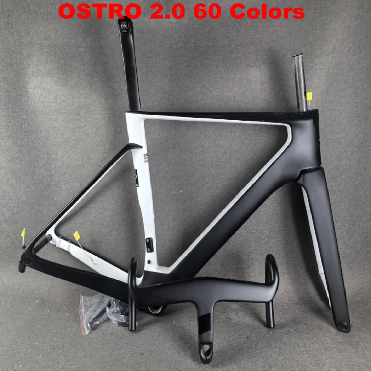 Рама из Ostro Carbon 2025 года, белая, черная, глянцевая, матовая, дорожная рама, 2,0, 60 цветов, DPD UPS 
Рама из Ostro Carbon 2025 года, белая, черная, глянцевая, матовая, дорожная рама, 2,0, 60 цветов, DPD UPS