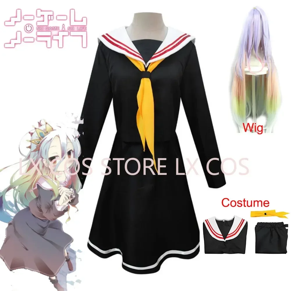 Unisex Anime Cos NO GAME NO LIFE Shiro Cosplay Costumes Halloween Christmas Party Uniform Sets Suits Clothes
Unisex Anime Cos NO GAME NO LIFE Shiro Cosplay Costumes Halloween Christmas Party Uniform Sets Suits Clothes