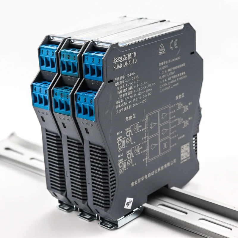 DIN Rail Mount Thermocouple Signal Isolator 4-20ma PT100 Temperature Transmitter
DIN Rail Mount Thermocouple Signal Isolator 4-20ma PT100 Temperature Transmitter