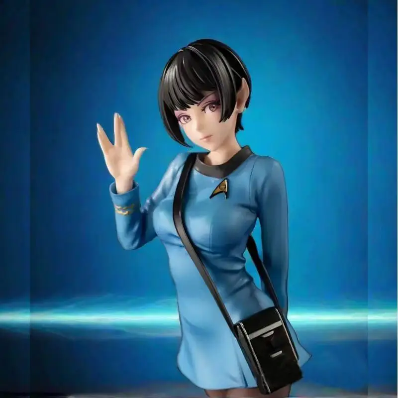New Hot Movie Bishoujo Spock Star Trek Action Figures 20cm Pvc Model Doll Collectible Desktop Decoration Adult Brithday Gift
New Hot Movie Bishoujo Spock Star Trek Action Figures 20cm Pvc Model Doll Collectible Desktop Decoration Adult Brithday Gift