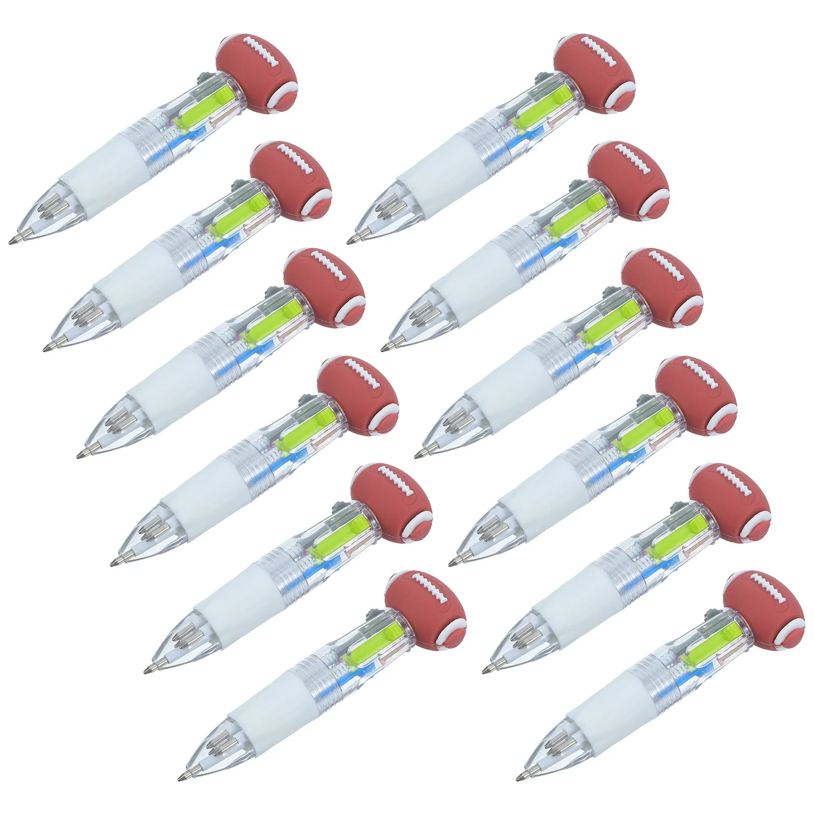 12Pcs Multicolour Football Shape Ballpoint Pens Mini Sports Themed School Stationery Birthday Party Favors Smooth Writing Pens
12Pcs Multicolour Football Shape Ballpoint Pens Mini Sports Themed School Stationery Birthday Party Favors Smooth Writing Pens