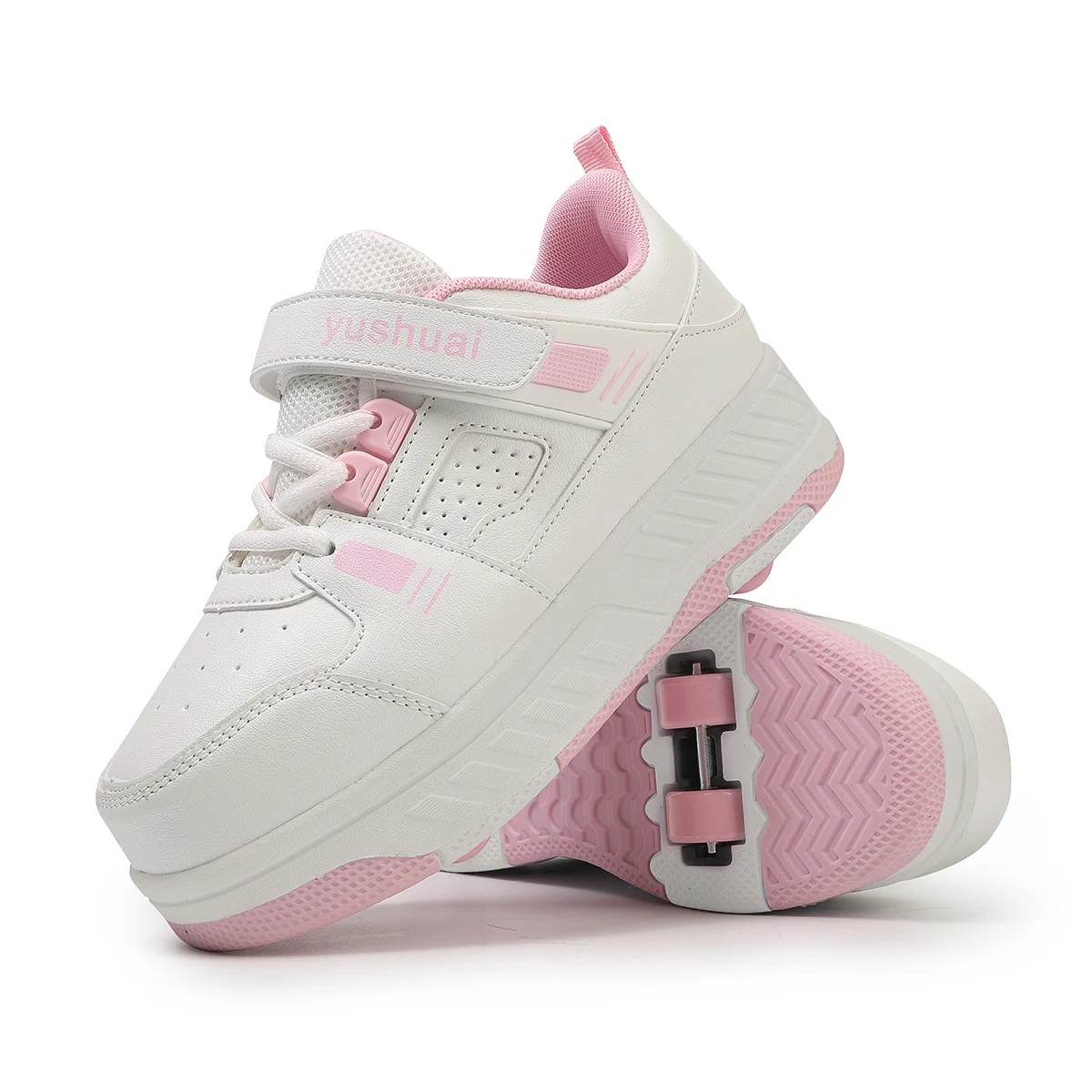New Adult Sneaker Children's Manual Roller Shoes Boys and Girls Four-wheel Roller Skates Students Shoes with Wheels 3 Colors
New Adult Sneaker Children's Manual Roller Shoes Boys and Girls Four-wheel Roller Skates Students Shoes with Wheels 3 Colors