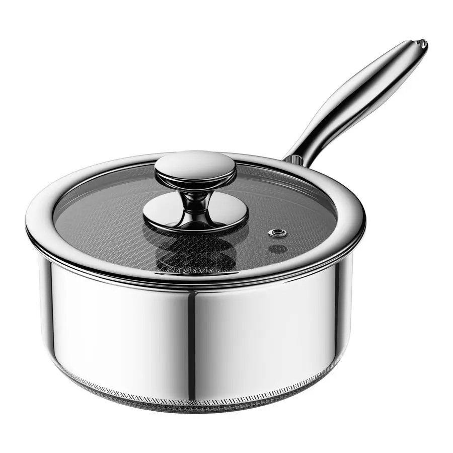 Кастрюля из нержавеющей стали Quart со стеклянной крышкой, 6-дюймовая гибридная кастрюля с антипригарным покрытием, без PFAS PFOA, ручка StatayCool, посудомоечная машинаFri
Кастрюля из нержавеющей стали Quart со стеклянной крышкой, 6-дюймовая гибридная кастрюля с антипригарным покрытием, без PFAS PFOA, ручка StatayCool, посудомоечная машинаFri