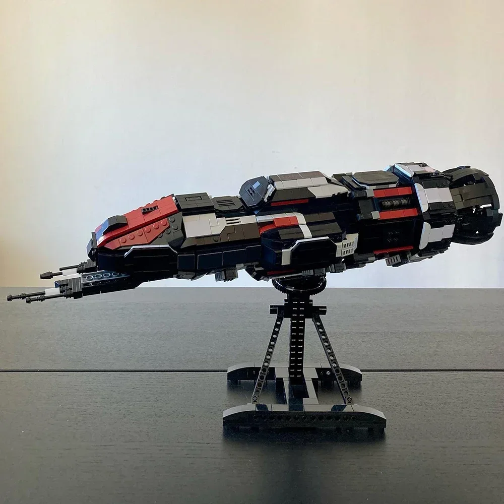 MOC Rocinante S4 Spaceship Building Blocks Science Fiction TV Series Frigate Ship Model Bricks Toy Gifts for Adult Fans 1853 PCS
MOC Rocinante S4 Spaceship Building Blocks Science Fiction TV Series Frigate Ship Model Bricks Toy Gifts for Adult Fans 1853 PCS