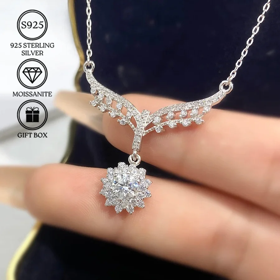 1pc 0.5Carat Sophisticated 925 Silver Moissanite Necklace: A Distinguished and Superior Selection for Routine Wear.
1pc 0.5Carat Sophisticated 925 Silver Moissanite Necklace: A Distinguished and Superior Selection for Routine Wear.