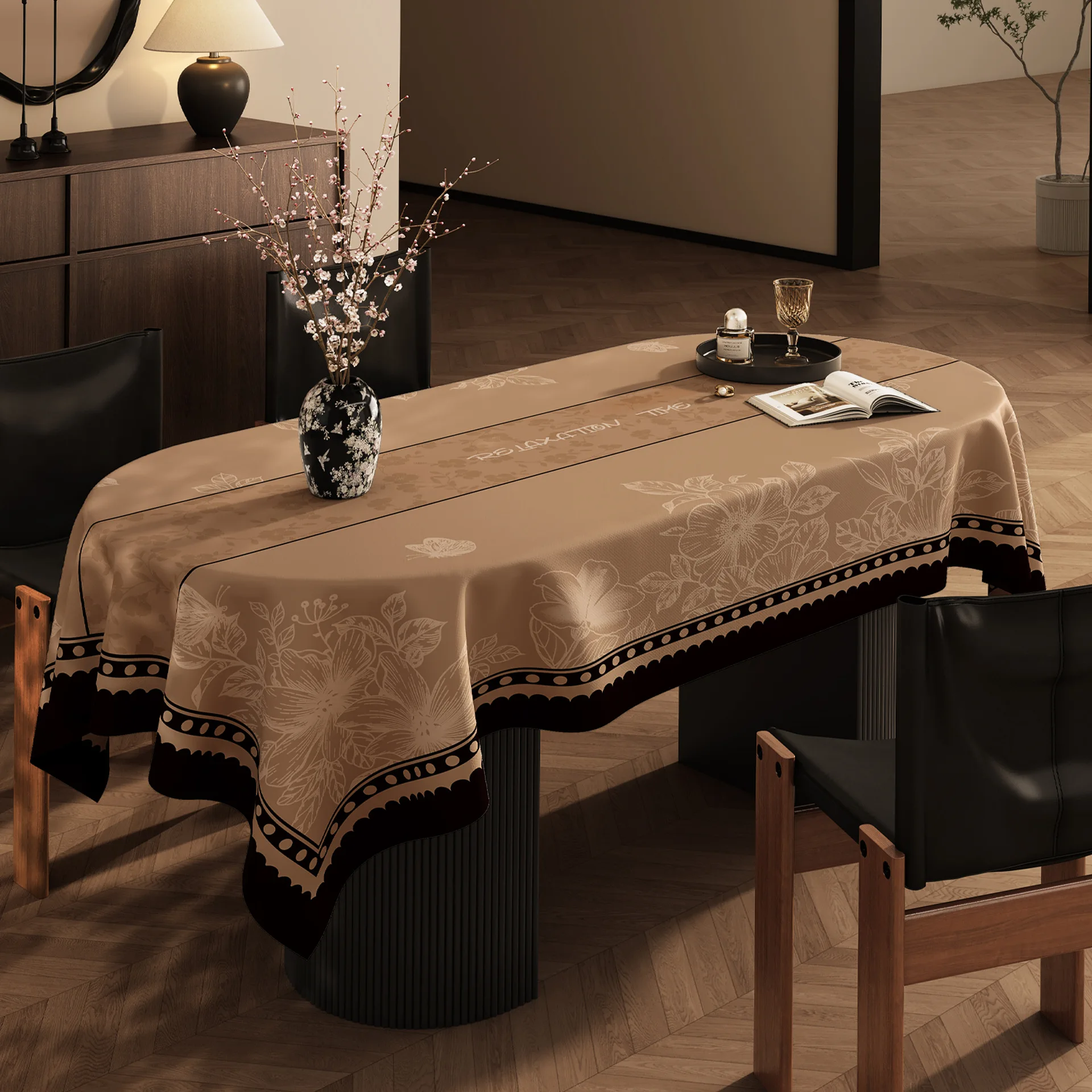 Vintage Brown Floral Square Tablecloth Luxury Butterfly Print Table Cover Waterproof for Dining Room Kitchen Home Decor Banquet
Vintage Brown Floral Square Tablecloth Luxury Butterfly Print Table Cover Waterproof for Dining Room Kitchen Home Decor Banquet