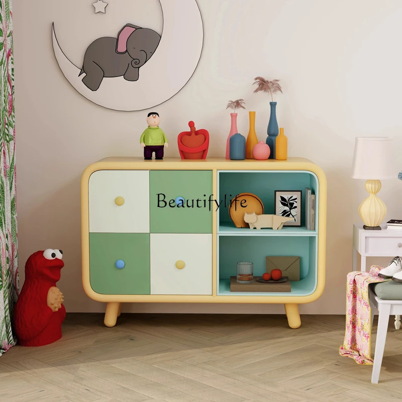 French Cream Wind Entry Entrance Cabinet Simple Dopamine Living Room Storage Color Decorative Cabinet
French Cream Wind Entry Entrance Cabinet Simple Dopamine Living Room Storage Color Decorative Cabinet