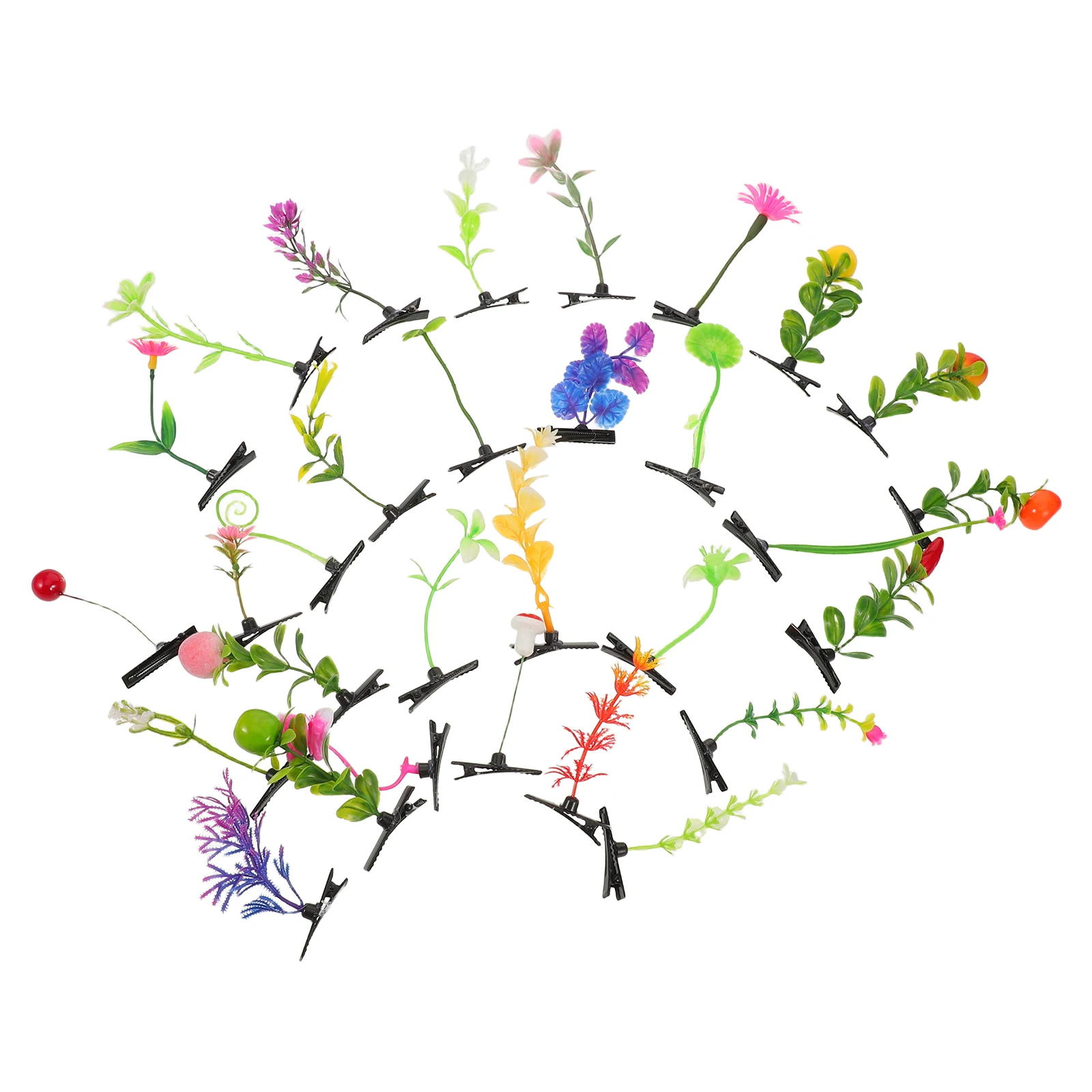 30 шт. заколок для волос в виде травы, уникальный дизайн, легкие заколки-растения для вечеринок, фестивалей, косплея, милые аксессуары для волос, разные стили
30 шт. заколок для волос в виде травы, уникальный дизайн, легкие заколки-растения для вечеринок, фестивалей, косплея, милые аксессуары для волос, разные стили